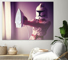 If only I were a jedi by Caroline Sauvage on GIANT ART - fuchsia photo manipulation