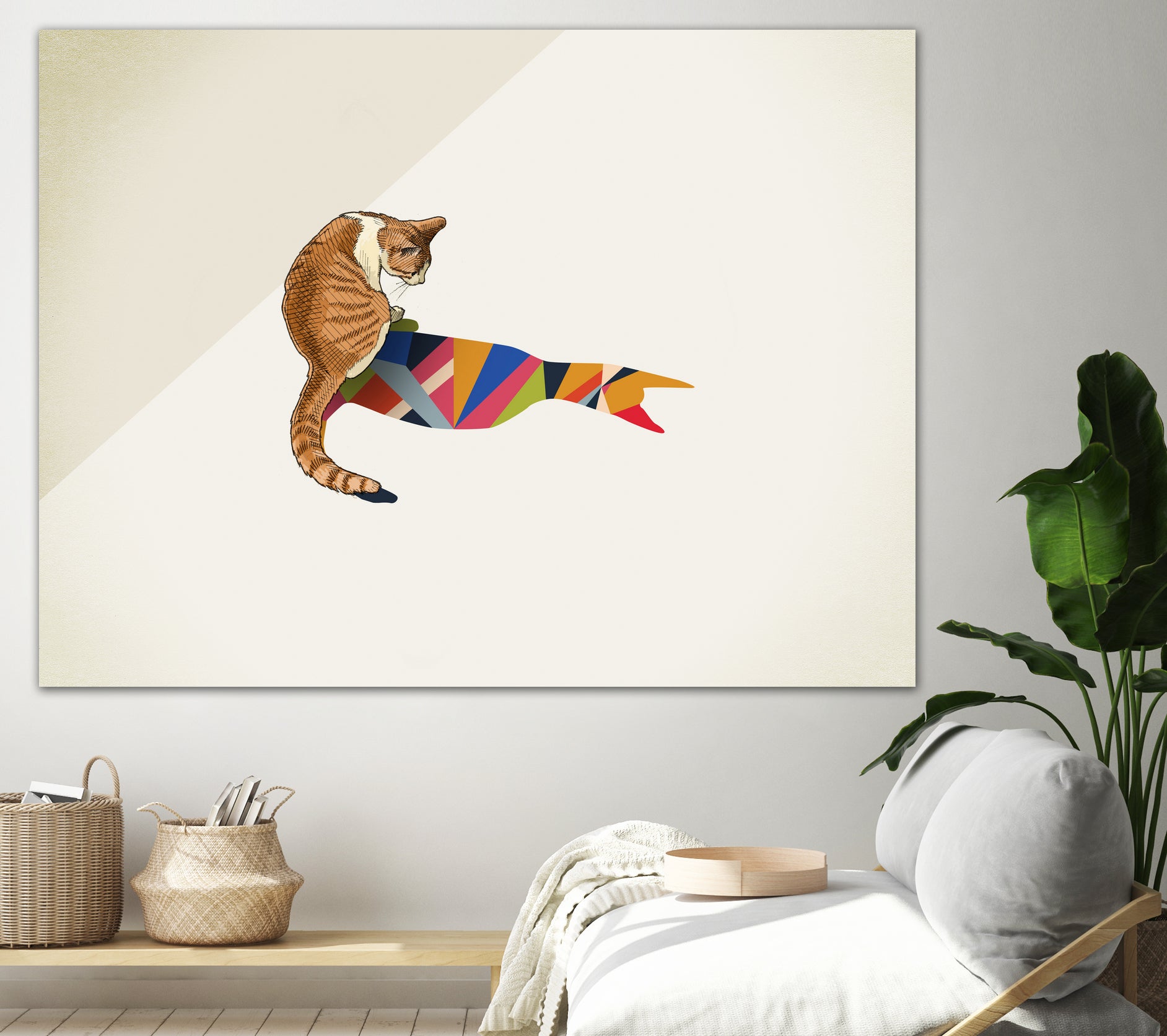 Walking Shadow, Cat 2 by Jason Ratliff on GIANT ART - photo illustration