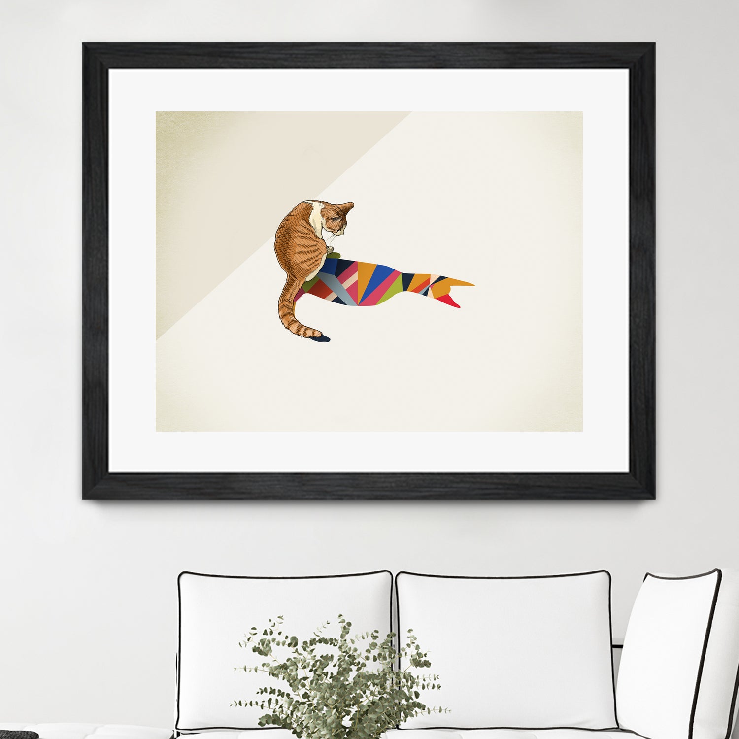 Walking Shadow, Cat 2 by Jason Ratliff on GIANT ART - photo illustration