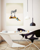Walking Shadow, Zebra by Jason Ratliff on GIANT ART - photo illustration