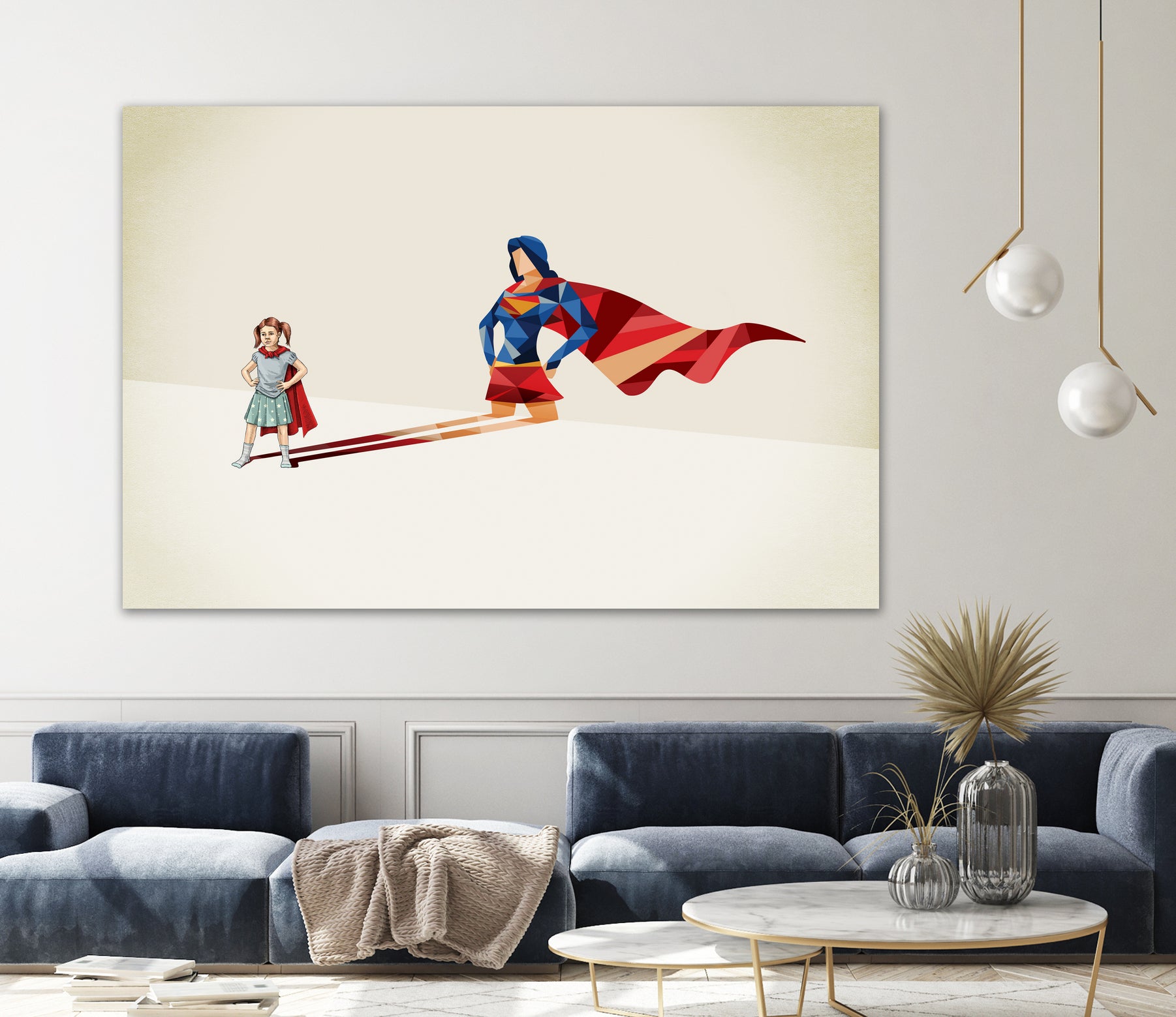 Walking Shadow, Heroine by Jason Ratliff on GIANT ART - white digital painting