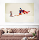 Walking Shadow, Heroine by Jason Ratliff on GIANT ART - white digital painting