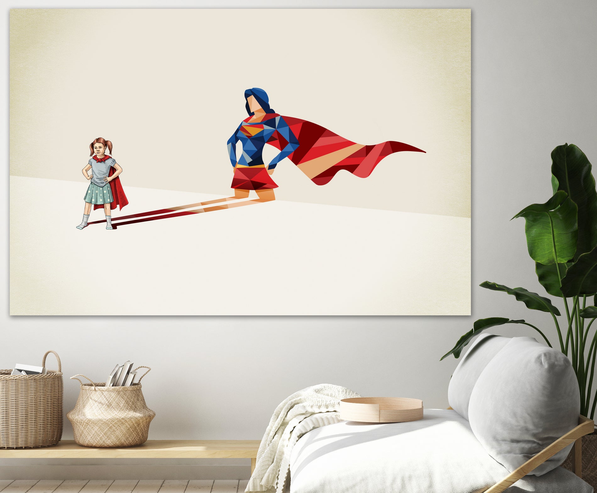 Walking Shadow, Heroine by Jason Ratliff on GIANT ART - white digital painting