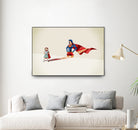 Walking Shadow, Heroine by Jason Ratliff on GIANT ART - white digital painting