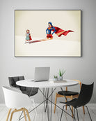 Walking Shadow, Heroine by Jason Ratliff on GIANT ART - white digital painting