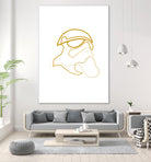 Gold trooper 1-01 by Christophe Louis on GIANT ART - yellow digital drawing