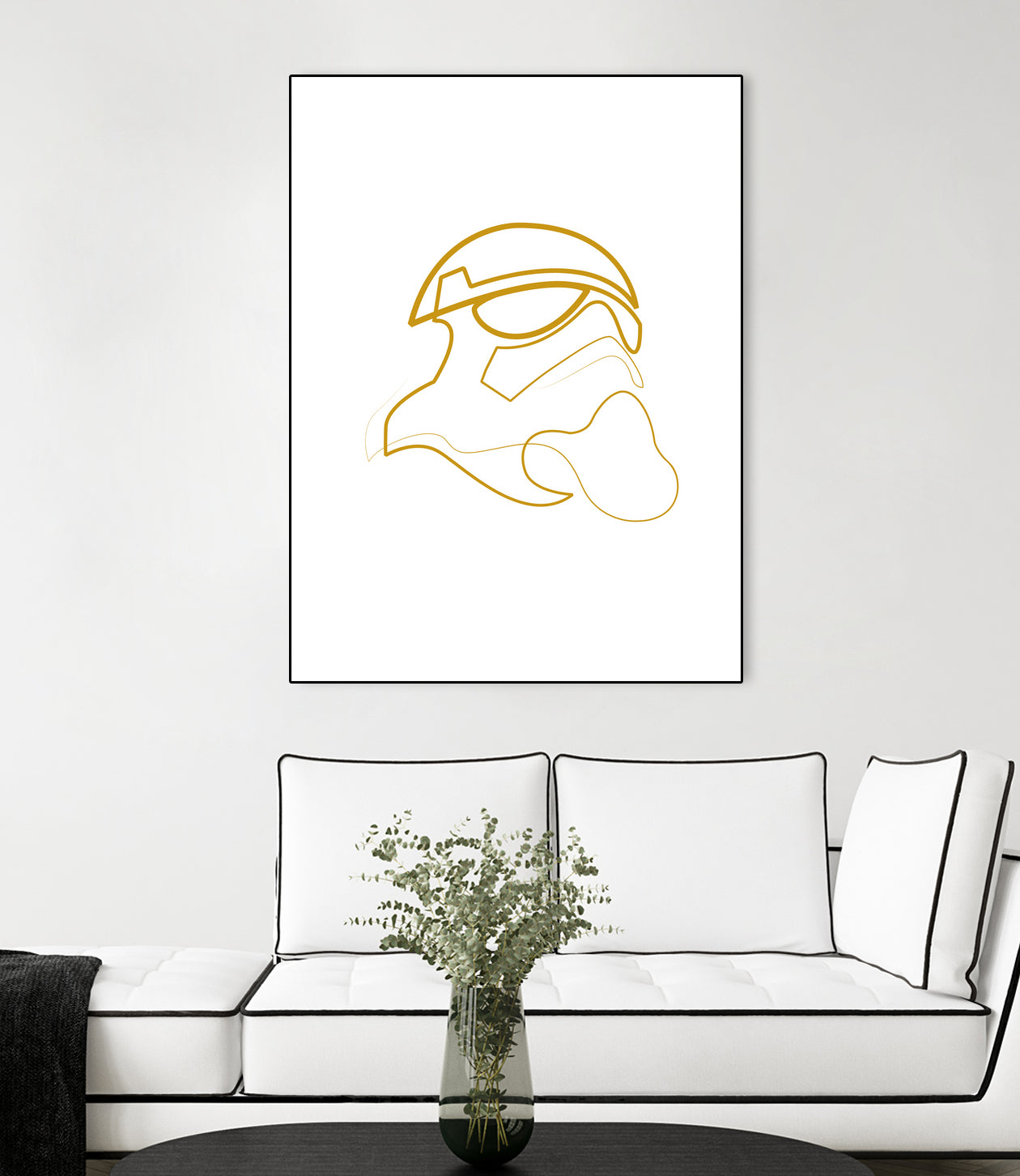 Gold trooper 1-01 by Christophe Louis on GIANT ART - yellow digital drawing