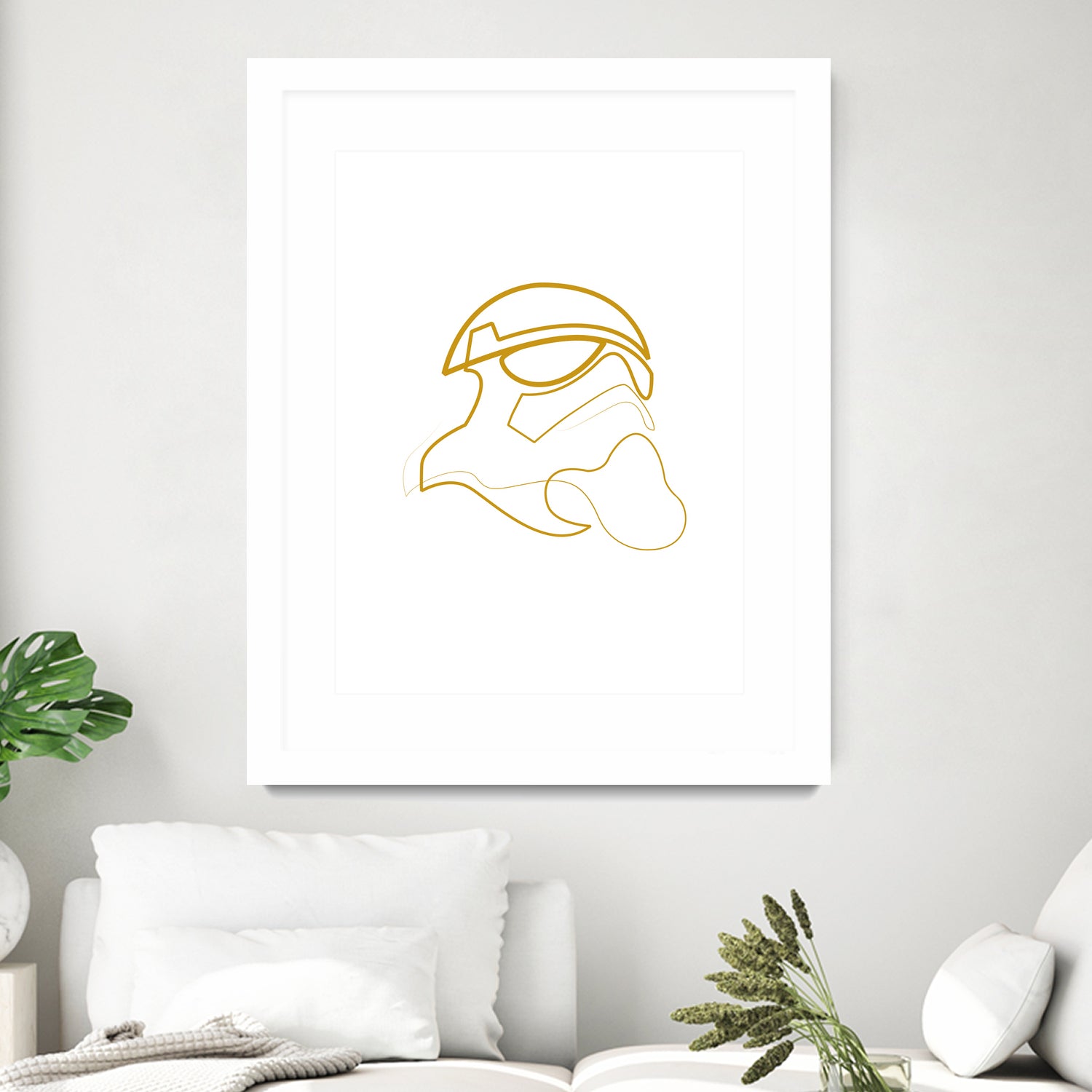 Gold trooper 1-01 by Christophe Louis on GIANT ART - yellow digital drawing