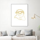 Gold trooper 1-01 by Christophe Louis on GIANT ART - yellow digital drawing