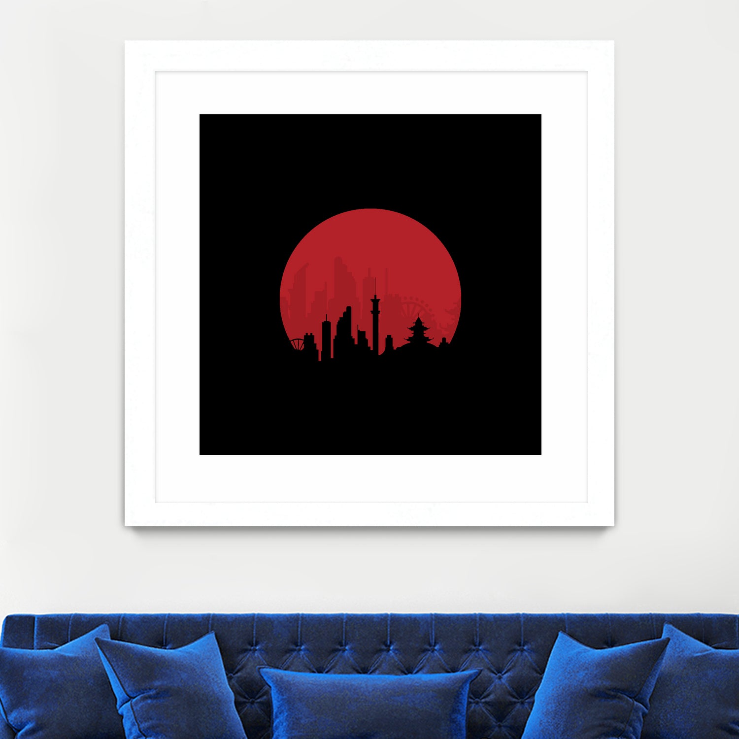 Tokyo Japan by Lord Chris on GIANT ART - black digital painting