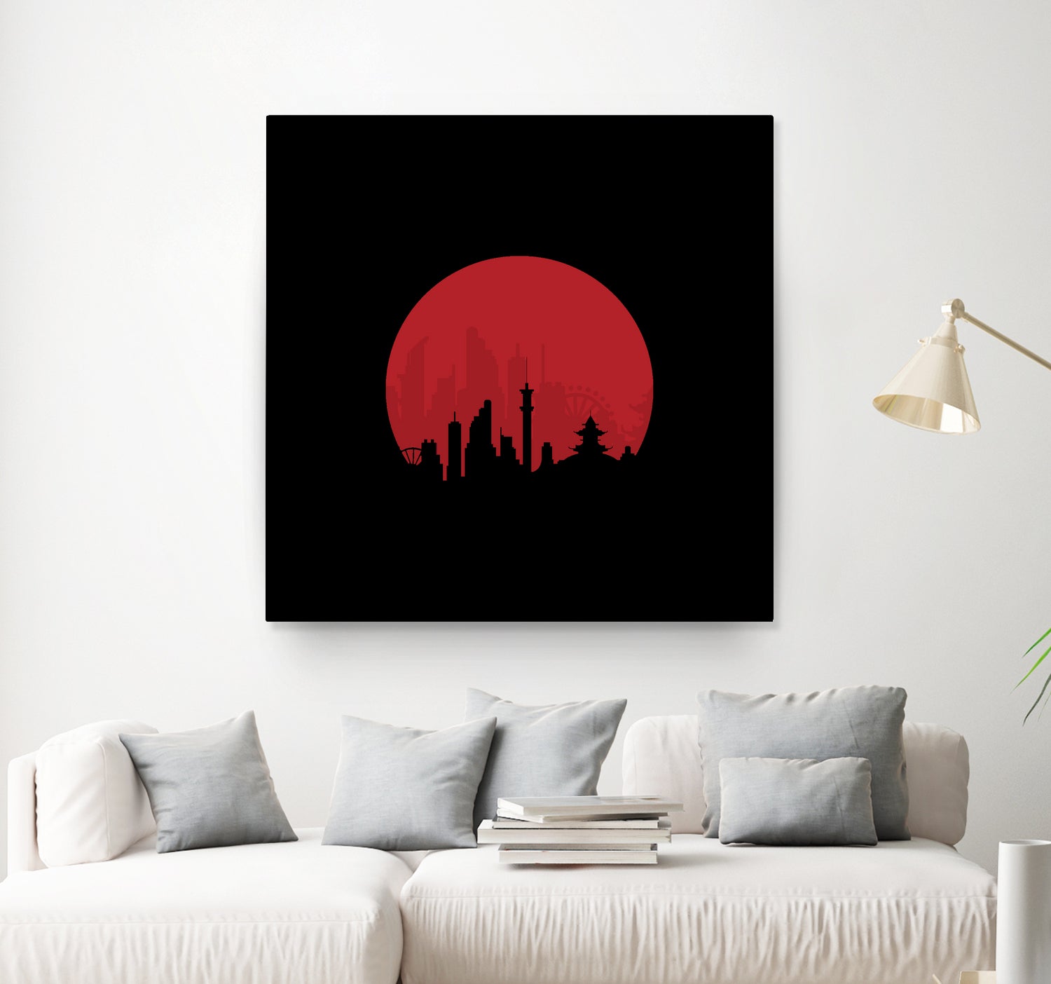 Tokyo Japan by Lord Chris on GIANT ART - black digital painting