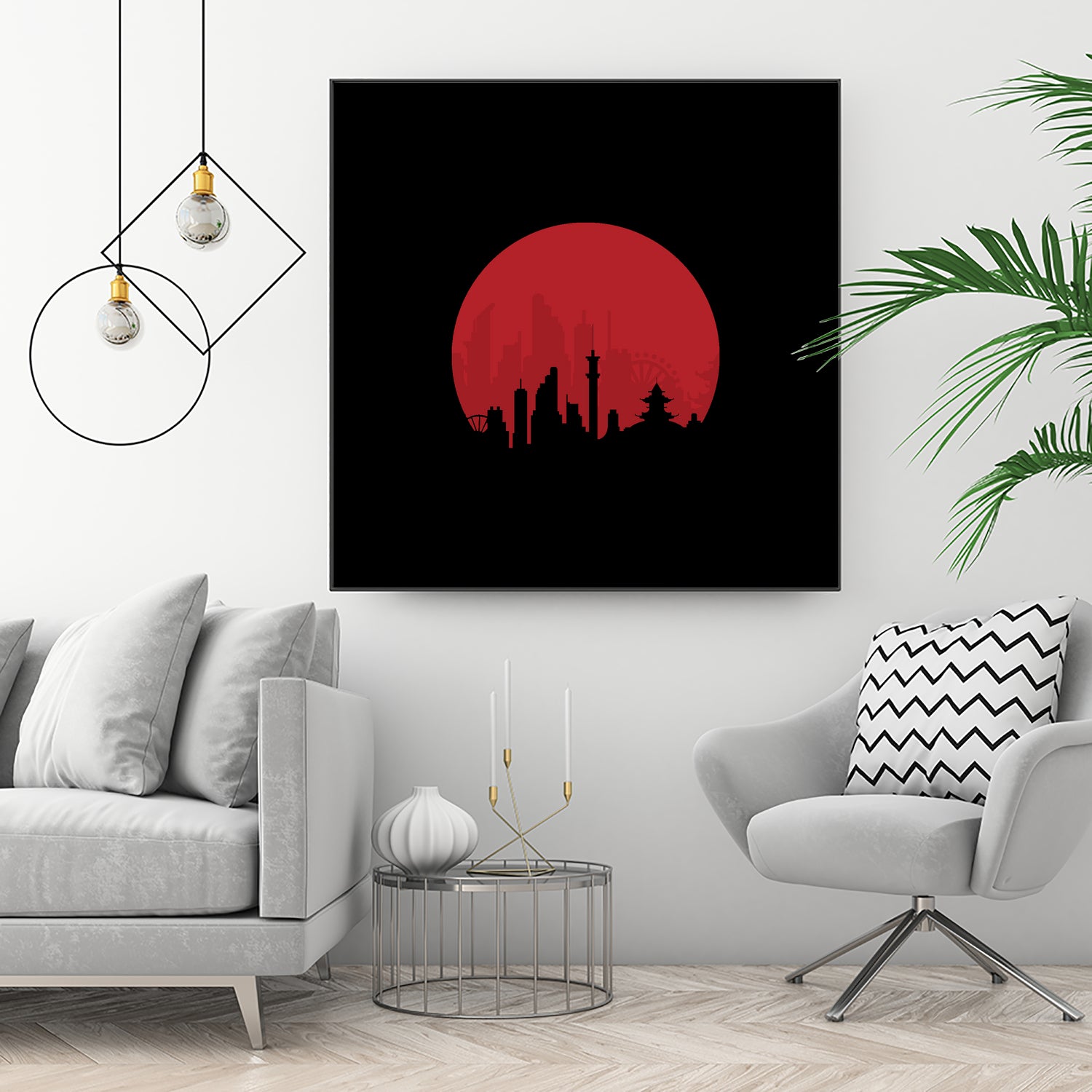 Tokyo Japan by Lord Chris on GIANT ART - black digital painting