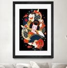 Geisha by Lord Chris on GIANT ART - white digital drawing