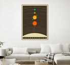 Solar System by Jazzberry Blue on GIANT ART - brown vector illustration