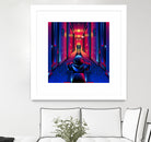 The Shining by Marco Schiavon on GIANT ART - blue digital drawing