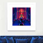 The Shining by Marco Schiavon on GIANT ART - blue digital drawing