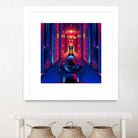 The Shining by Marco Schiavon on GIANT ART - blue digital drawing