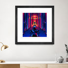 The Shining by Marco Schiavon on GIANT ART - blue digital drawing