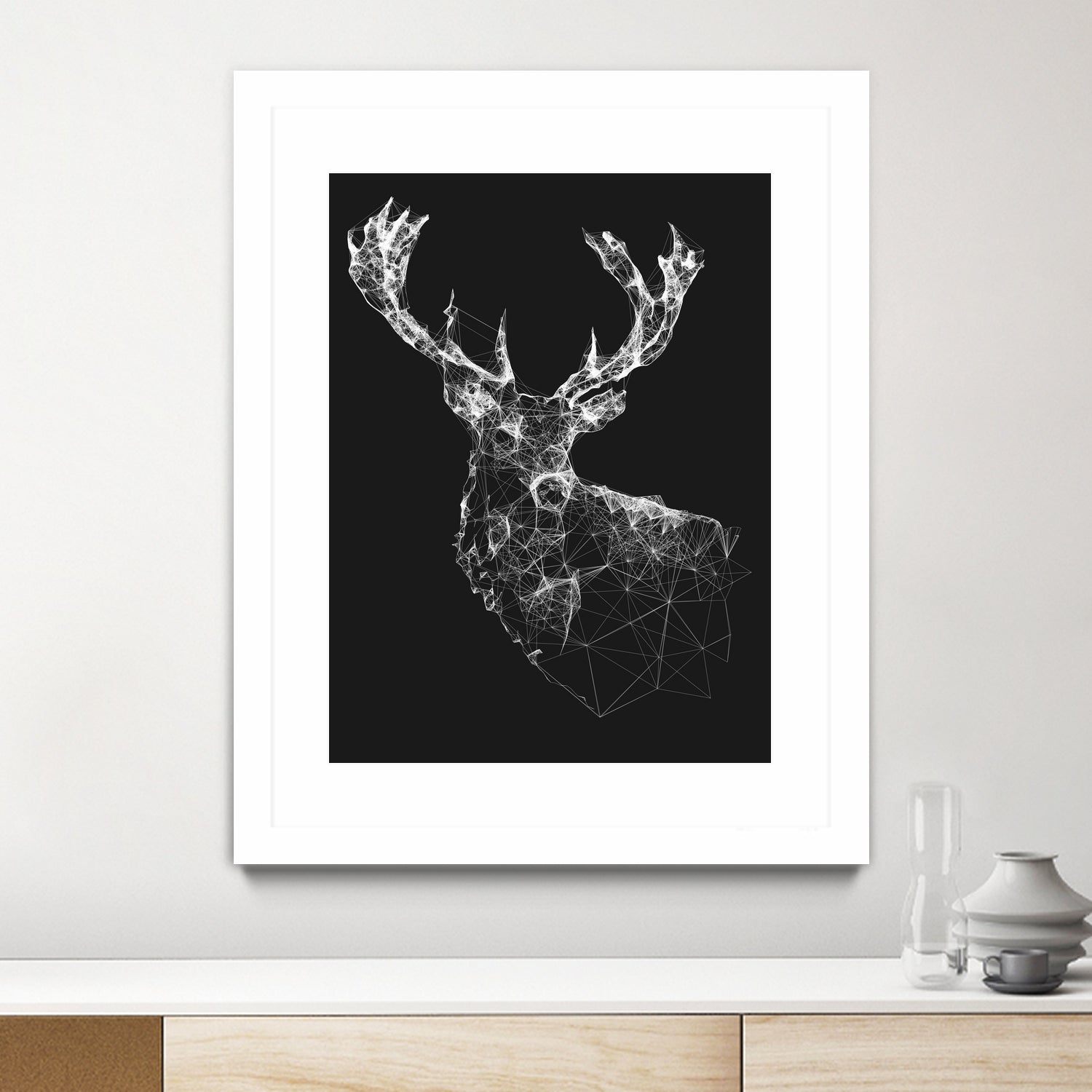 Deer Reader by Jordan Rogers on GIANT ART - vector illustration