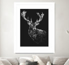 Deer Reader by Jordan Rogers on GIANT ART - vector illustration