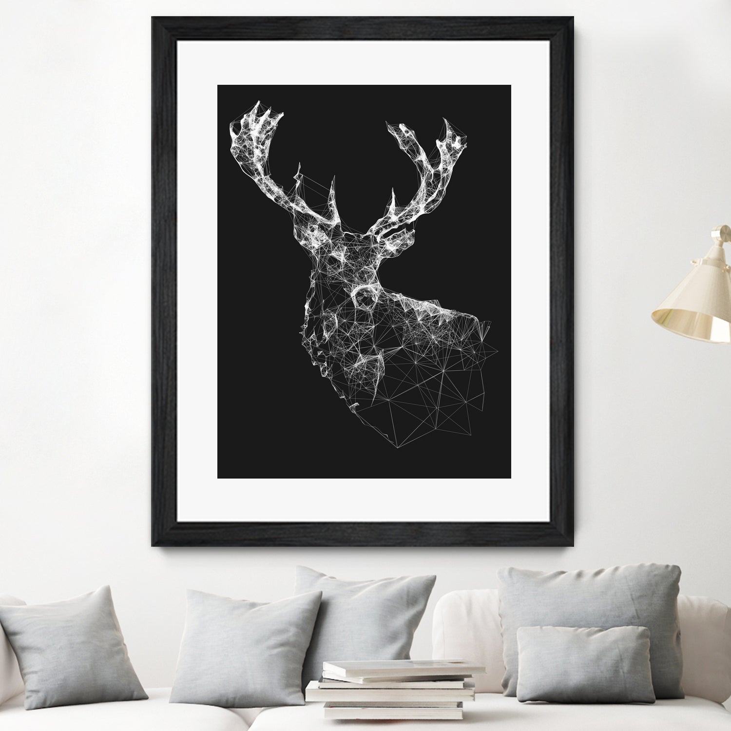 Deer Reader by Jordan Rogers on GIANT ART - vector illustration