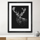 Deer Reader by Jordan Rogers on GIANT ART - vector illustration