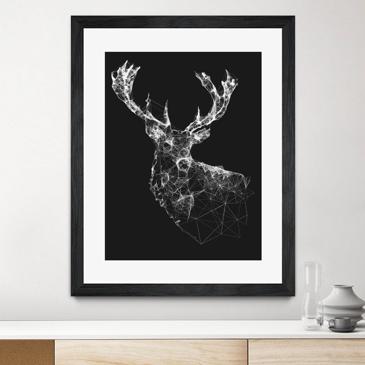 Deer Reader by Jordan Rogers on GIANT ART - vector illustration