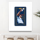 Dodgers Tarot: The High Priestess by Claudia Labarca on GIANT ART - blue digital painting