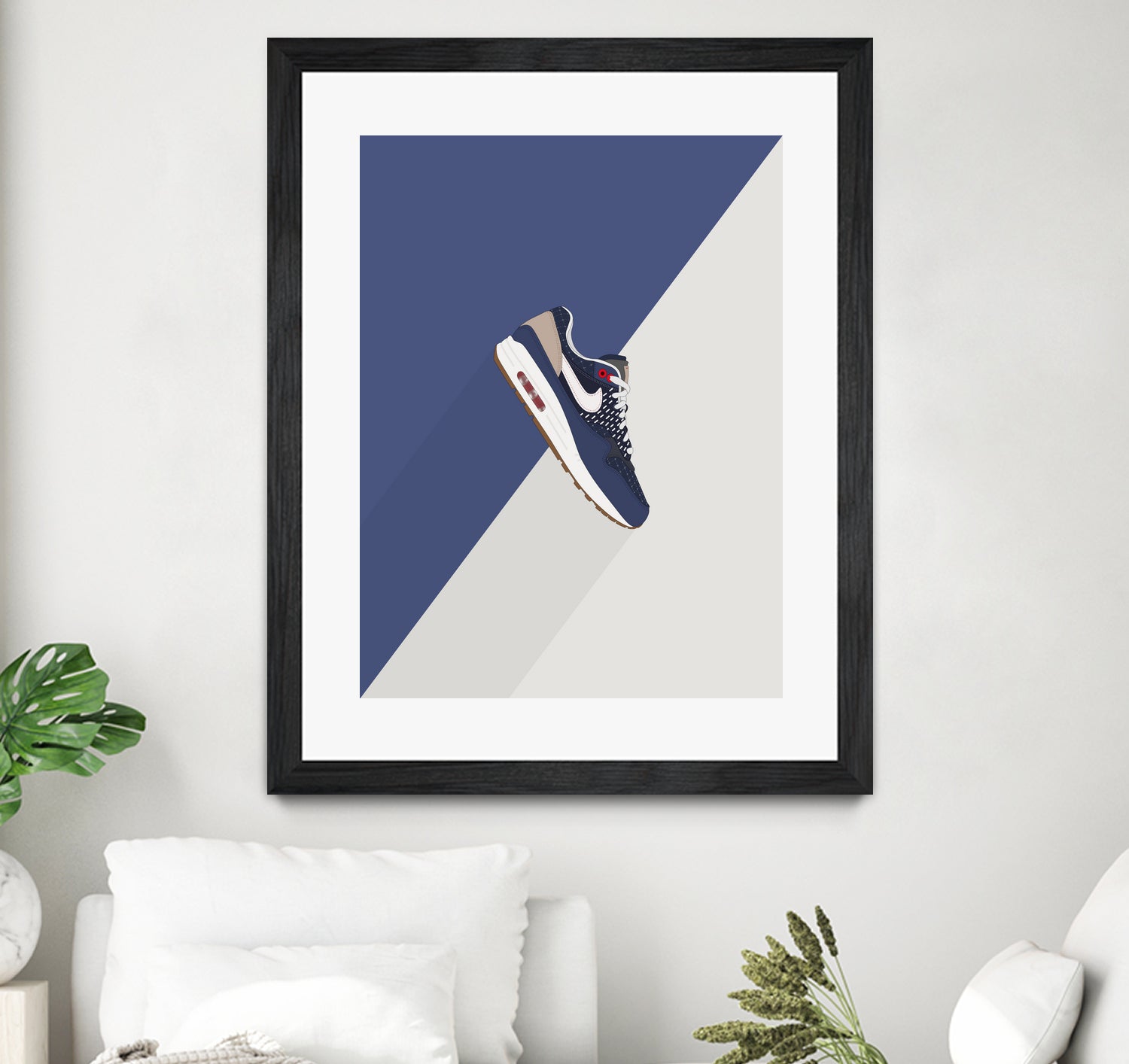 Airmax1 - blue void by Yanuar Ahmat on GIANT ART - white digital drawing