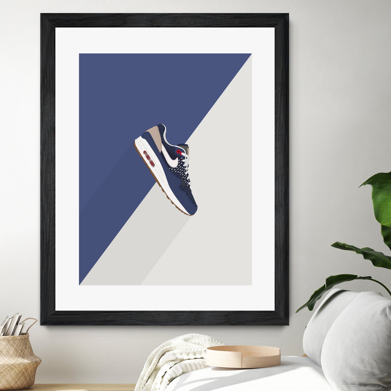 Airmax1 - blue void by Yanuar Ahmat on GIANT ART - white digital drawing