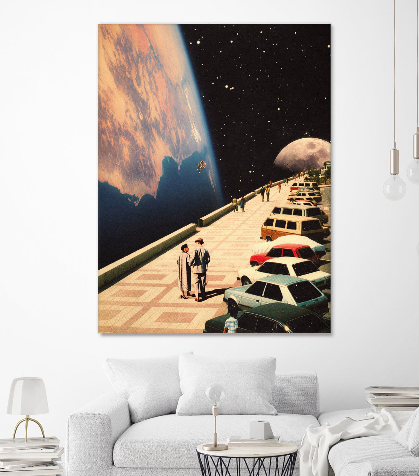 Space Promenade by Jonas Haeg on GIANT ART - black digital painting