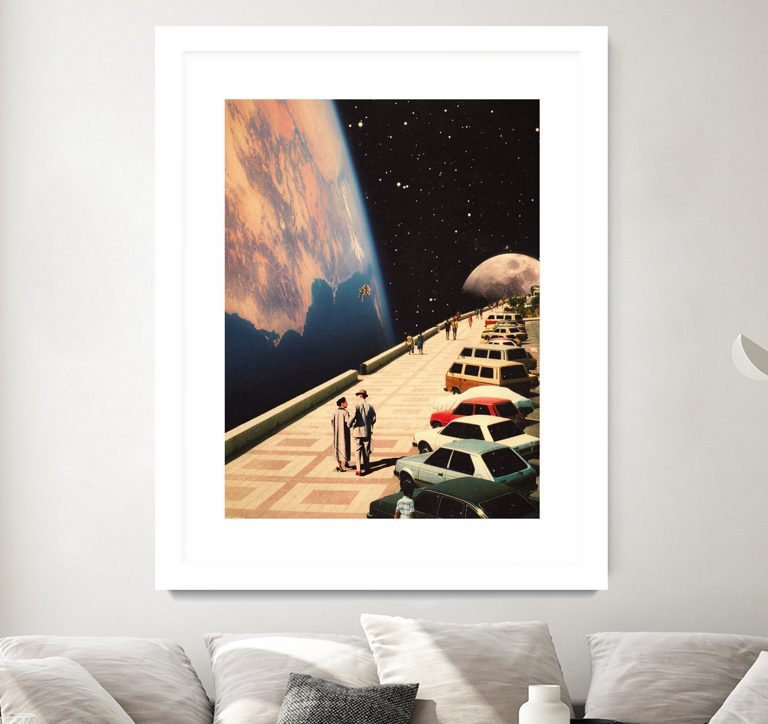 Space Promenade by Jonas Haeg on GIANT ART - black digital painting