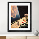 Space Promenade by Jonas Haeg on GIANT ART - black digital painting