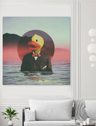 Rubber Ducky by Ali Gulec on GIANT ART - white photo manipulation