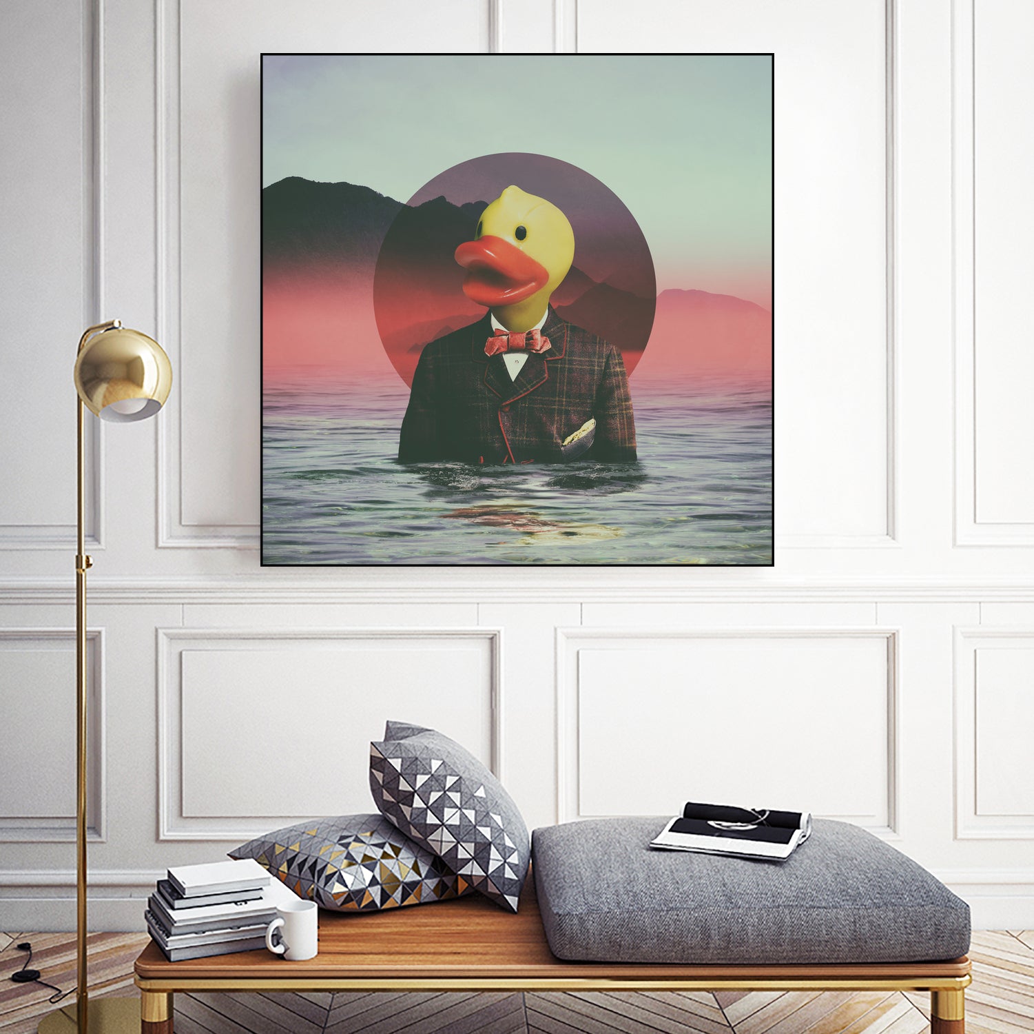 Rubber Ducky by Ali Gulec on GIANT ART - white photo manipulation