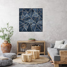 Doft Dark Blue Stone by Elisabeth Fredriksson on GIANT ART - blue digital painting