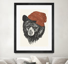 Zissou the Bear by Laura Graves on GIANT ART - red digital drawing