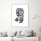 Koala by Laura Graves on GIANT ART - gray digital painting