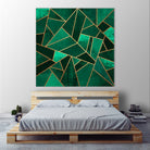 Emerald And Copper by Elisabeth Fredriksson on GIANT ART - green digital painting