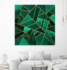 Emerald And Copper by Elisabeth Fredriksson on GIANT ART - green digital painting