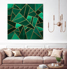 Emerald And Copper by Elisabeth Fredriksson on GIANT ART - green digital painting