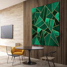 Emerald And Copper by Elisabeth Fredriksson on GIANT ART - green digital painting