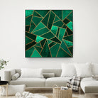 Emerald And Copper by Elisabeth Fredriksson on GIANT ART - green digital painting