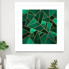 Emerald And Copper by Elisabeth Fredriksson on GIANT ART - green digital painting