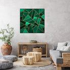 Emerald And Copper by Elisabeth Fredriksson on GIANT ART - green digital painting