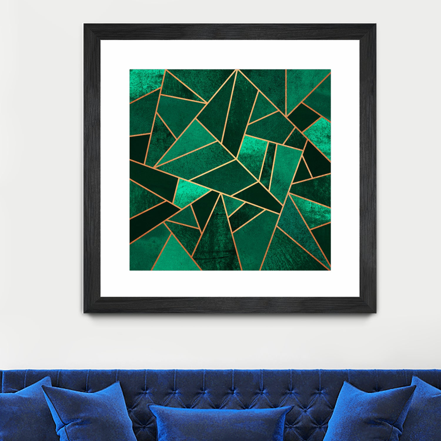 Emerald And Copper by Elisabeth Fredriksson on GIANT ART - green digital painting