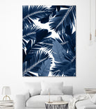 Jungle Leaves Finesse #3 #tropical #decor #art by Anita & Bella Jantz on GIANT ART - blue photo illustration