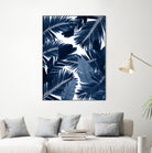 Jungle Leaves Finesse #3 #tropical #decor #art by Anita & Bella Jantz on GIANT ART - blue photo illustration