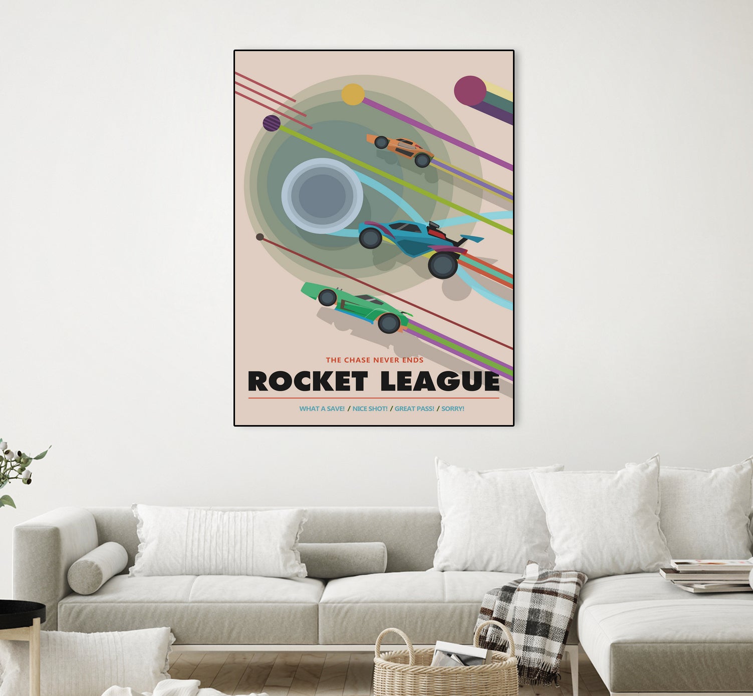 Rocket League by Ilham Akbar on GIANT ART - yellow digital painting