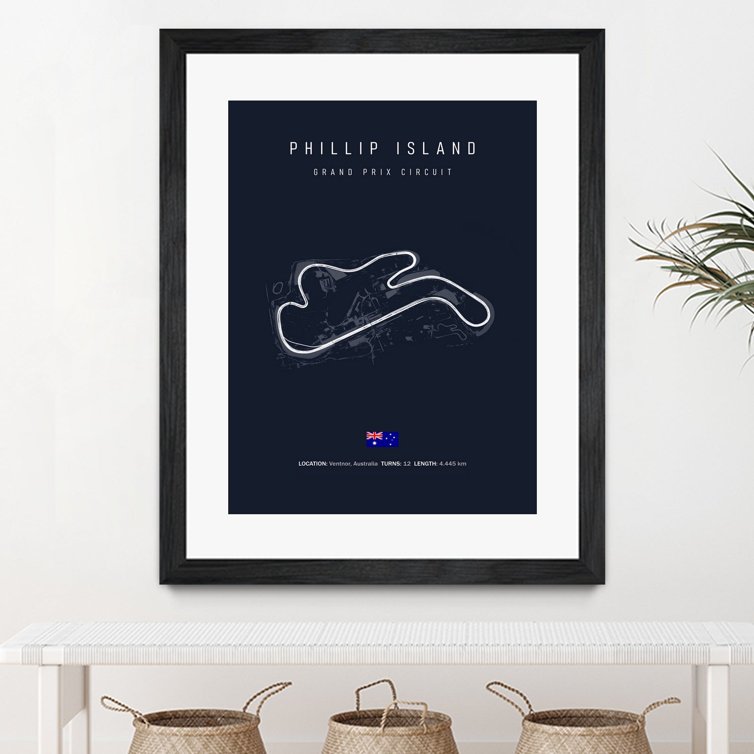 Phillip Island Circuit by Ilham Akbar on GIANT ART - black digital painting